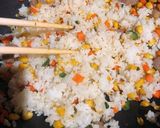 簡単 野菜たっぷりピラフ作り方4写真