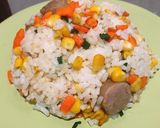 簡単 野菜たっぷりピラフ作り方5写真