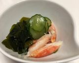 カニときゅうりの酢の物作り方2写真