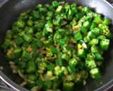 オクラとインドスパイスの炒め物作り方5写真