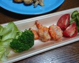 簡単☺️海老フリッターサラダ作り方7写真
