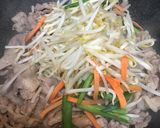 お肉たっぷり！麻婆肉野菜炒め作り方4写真