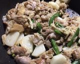 豚肉と長いものバタポン炒め作り方5写真