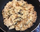 塩昆布ネギにんにく醤油炒飯作り方4写真