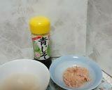 ツナと大根の青じそパスタ作り方2写真