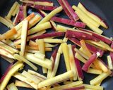 豚肉と新さつま芋のきんぴら＊お弁当・副菜作り方3写真