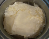 簡単♪湯葉とおくらの麺つゆ漬け作り方1写真
