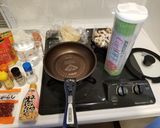 鍋ひとつ！超簡単ダイエット蒟蒻パエリア♪作り方1写真