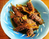 ほっとけばできる肉巻きごぼう作り方8写真