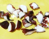 たこと大根の煮物。（電気圧力鍋10分）作り方1写真
