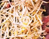もやし豚肉バター醤油丼☆簡単♪作り方3写真