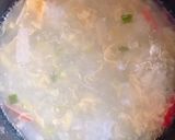 残った中華スープで、ひょっとだけ雑炊作り方4写真