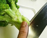 ブロッコリーの茎まで食べてもらう切り方作り方2写真