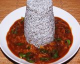 華麗（カレー）に黒すり胡麻ライス作り方2写真