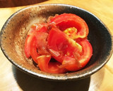 混ぜるだけ簡単！トマトのおかか和え作り方4写真