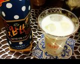 カルピス巨峰&ミルク味のジュース作り方44写真