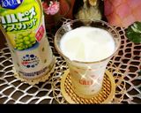 カルピス巨峰&ミルク味のジュース作り方54写真