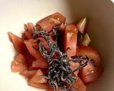トマトが劇的にうまい塩昆布和え作り方3写真