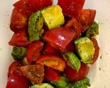 レンジで★トマトとアボカドのホットサラダ作り方2写真