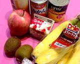 フルーツサラダ 生クリームだけ！作り方1写真