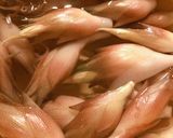綺麗なピンク色ミョウガ甘酢 すし酢で簡単作り方1写真