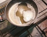 温かい味噌キムチ素麺作り方1写真