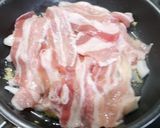 簡単！豚バラ丼☆とろとろ玉葱作り方2写真