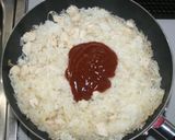 低糖質☆乾燥こんにゃくパスタでオムライス作り方15写真
