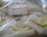 さし酢で作る夏大根のレモン漬け作り方5写真