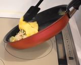 コツ紹介！　さっぱり餡掛け梅オムライス作り方9写真