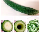 ♡ヘルシー♡鶏肉でゴーヤチャンプル♡作り方1写真