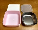 プチ贅沢♡4種の具入り♡四角いおにぎり作り方1写真