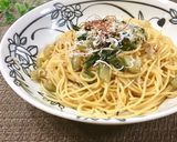 簡単☆ボールで混ぜるだけ☘️野沢菜パスタ作り方3写真