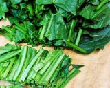 ほうれん草とツナの磯和え(醤油)作り方1写真