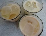 和風♪黒糖味★タピオカ抹茶オレ作り方12写真