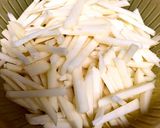 じゃがいも炒め(のり塩味)作り方1写真