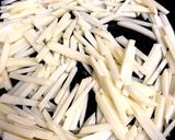 じゃがいも炒め(のり塩味)作り方3写真