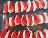 いちごの春のカプレーゼ🌸🍓🧀作り方3写真