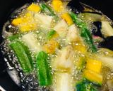 ♪今旬の野菜❗️茄子オクラかぼちゃ煮浸し作り方1写真