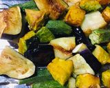 ♪今旬の野菜❗️茄子オクラかぼちゃ煮浸し作り方3写真