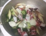 ピリ辛タコときゅうりの酢の物作り方1写真