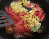 食べやすい！トマトと卵の炒め物作り方8写真