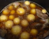 鶏もつのワイン煮込み作り方1写真