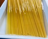 トマトクリームのラグーソースパスタ作り方1写真