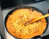 トマトクリームのラグーソースパスタ作り方7写真