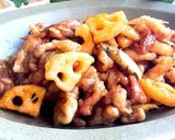 糖質オフ*大豆ミートと根菜の甘辛炒め作り方14写真