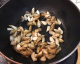 ゴマ風味 新牛蒡と牛角切りの柔らか佃煮作り方5写真