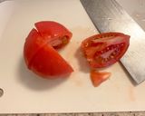 超簡単♡トマトの胡麻ポン♪作り方1写真