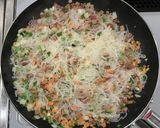 低糖質☆乾燥こんにゃくパスタでチャーハン作り方16写真