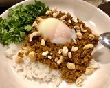 豚肉のキーマカレー ナッツと香菜添え作り方7写真